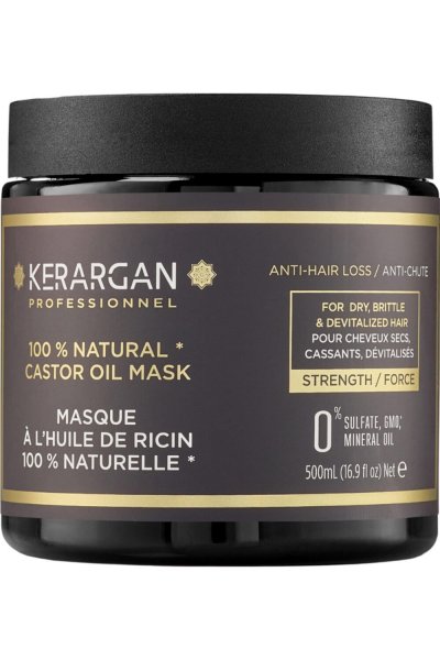KERARGAN Masque anti-chute &agrave; l&acute;huile de ricin - 