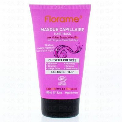 FLORAME Masque Capillaire Cheveux Color&eacute;s 150ml 