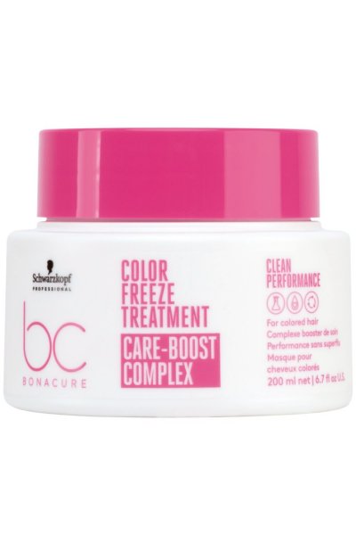 SCHWARZKOPF PROFESSIONAL Masque cheveux color&eacute;s freeze BC color - 