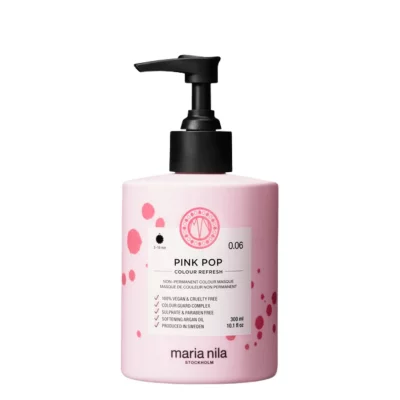MARIA NILA Masque Colour Refresh 0.06 Pink Pop 300ml  100% Vegan