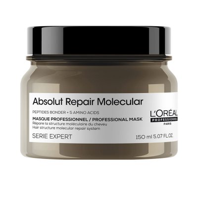 L OREAL PROFESSIONNEL Masque Concentr&eacute; Absolut Repair Molecular L'Or&eacute;al Professionnel 150ML