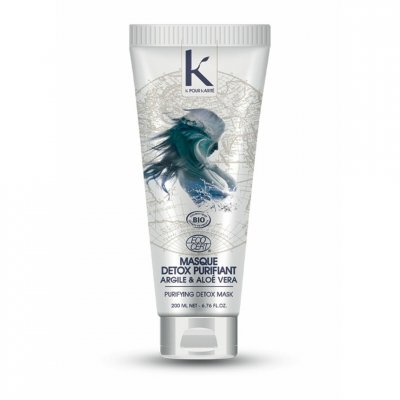 K POUR KARITE Masque detox purifiant argile & aleo vera bio K pour Karit&eacute; 250M