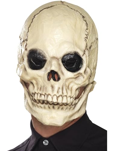 PL RH SMITH & SONS WIGMAKERS LTD TRADING AS SMIFFY S, Masque en Latex de T&ecirc;te de Mort avec Mandibule Mobile