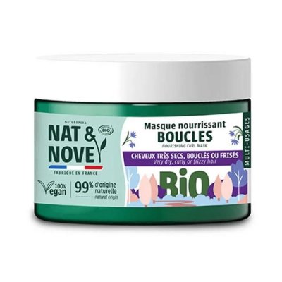 NAT&NOVE BIO Masque nourrissant bio 300ml cheveux tr&egrave;s secs 
