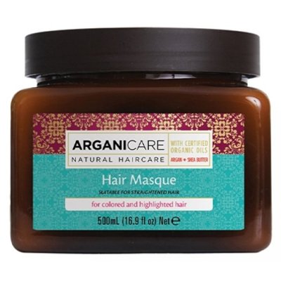ARGANICARE Masque nourrissant cheveux color&eacute;s  500 ml