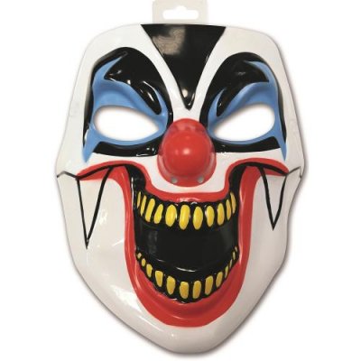 RUBIE S FRANCE Masque Plastique Clown De L'enfer - Multicolores - Taille Unique