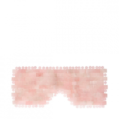 ROLL ON JADE Masque pour les Yeux Anti-&acirc;ge en Quartz Rose