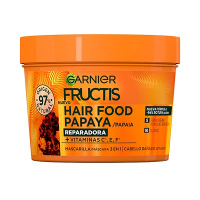 GARNIER Masque r&eacute;parateur pour cheveux hair food papaya fructis (390 ml)