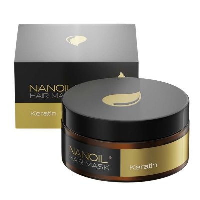 NANOIL Masque r&eacute;parateur pour cheveux k&eacute;ratine (300 ml)