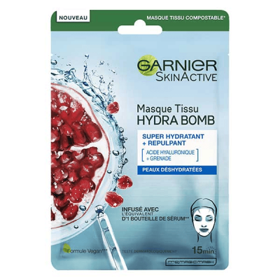 GARNIER Masque Tissu Hydra Bomb - Skin Active