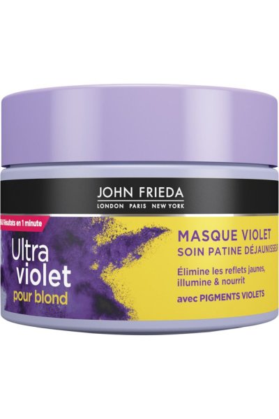 JOHN FRIEDA Masque Violet pour cheveux blonds Ultra Violet - 