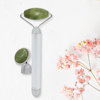 SUN & SIA Masseur visage &eacute;lectrique aventurine
