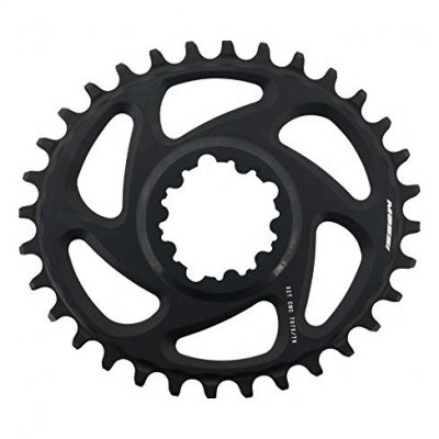 MASSI  Direct Mount 32T Oval Dents, Assiettes de Cyclisme Noir 32 T