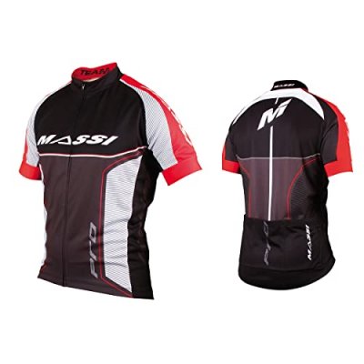 MASSI  Pro Team Short Sleeve Jersey Noir XS Homme