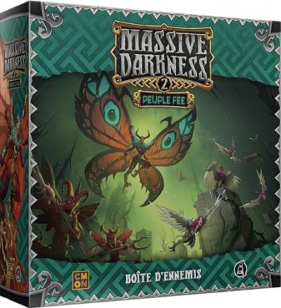 CMON Massive Darkness 2 - Extension Peuple Des F&eacute;es - Jeu De Strat&eacute;gie