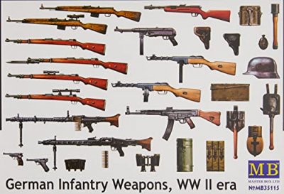 MASTER BOX  German Infantry Weapons WW II era- 1/35 - Accessoire