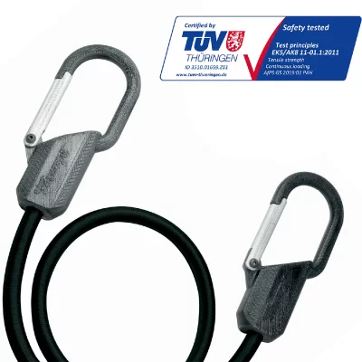MASTER LOCK  3205eurdat Elastic Band With Hook Argent&eacute;