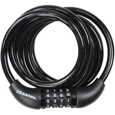 MASTER LOCK  4 Digit Cable Lock Noir 1800 x 8 mm