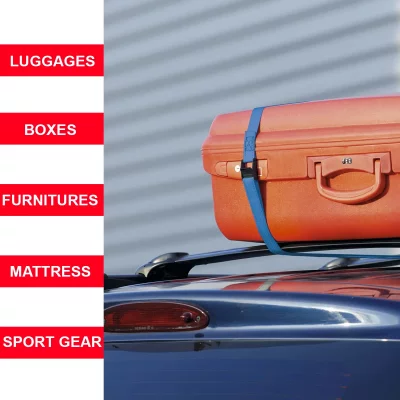 MASTER LOCK  4363EURDAT Sangles Valise avec Boucle en Zamak