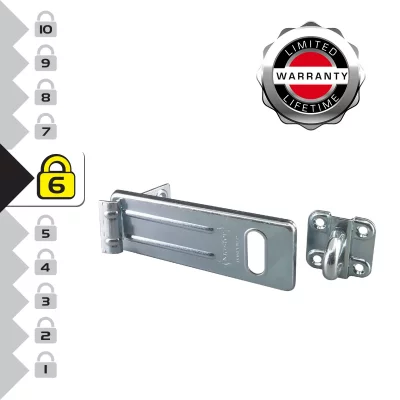 MASTER LOCK  - 706eurd - porte cadenas en acier tremp&eacute; 15,3 cm