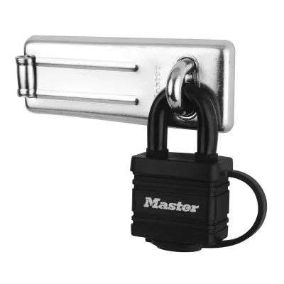 Master lock 7804704eurd moraillion avec cadenas 40 mm