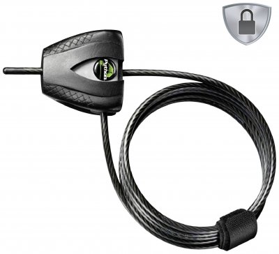 MASTER LOCK  8417dpro c&acirc;ble python 2 cl&eacute;s 1,8 m x 5 mm