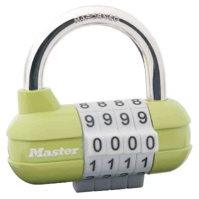 MASTER LOCK  Cadenas &agrave; 4 chiffres - sport - 59 mm