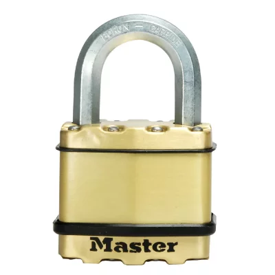 MASTER LOCK  Cadenas Excell 2 pcs Laiton massif 52 mm M5BEURD