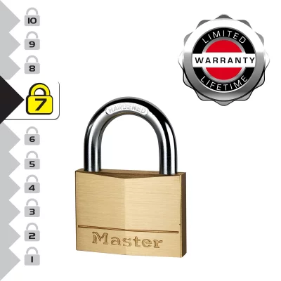 MASTER LOCK  - Cadenas laiton 70 mm