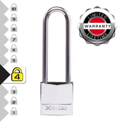MASTER LOCK  - Cadenas marine laiton massif nickel&eacute; 30 mm