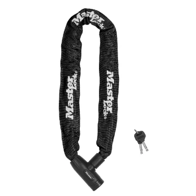 MASTER LOCK  Serrure &agrave; cha&icirc;ne Acier 0,9 m x 8 mm 8391EURDPRO