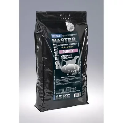 NUTRIVET Master Premium Croquettes Chien Master Puppy 15 Kg