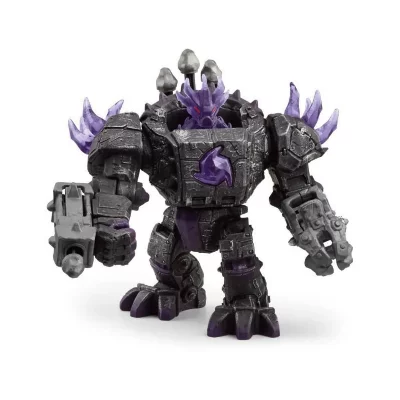 SCHLEICH Master robot des t&eacute;n&egrave;bres avec mini creature