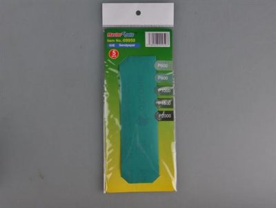 TRUMPETER Master Tools 09950 - Accessoire de mod&eacute;lisme - Papier abrasif - Gris