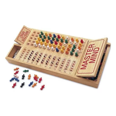 CAYRO Mastermind Jeu de soci&eacute;t&eacute; de r&eacute;flexion en bois.