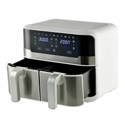 MASTERPRO  Friteuse &agrave; Air  ROCKET DUO 900 MP Blanc 2400 W 9 L