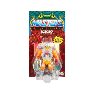 MATTEL Masters Of The Universe Origins Roboto Figure Multicolore