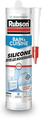 RUBSON Mastic cuisine et bain 280ml transparent 