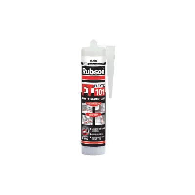 RUBSON Mastic FT 101 Joint Fissure Colle Blanc cartouche 280ml 