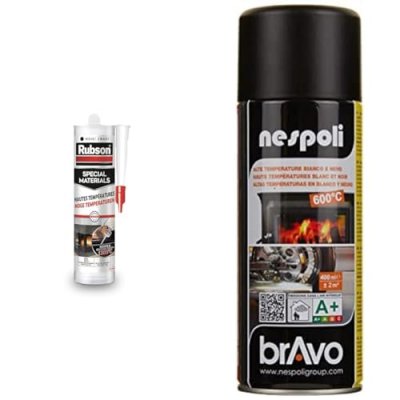 RUBSON Mastic r&eacute;sistant aux hautes temp&eacute;ratures noit 310ml  
