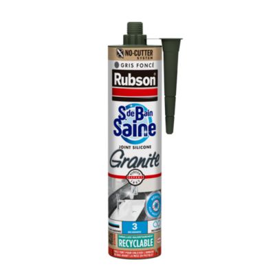RUBSON Mastic  Sanitaire Salle de bains Saine granite cartouche 280ml