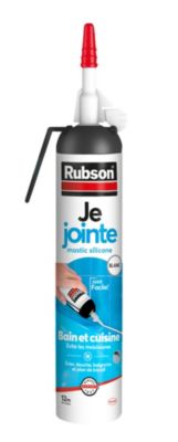 RUBSON mastic sanitaire  - gachette 100 ml - blanc
