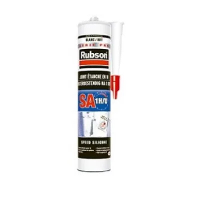 RUBSON Mastic silicone - sa1h - blanc - cartouche de 280ml -  1317429