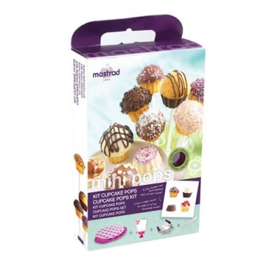 MASTRAD  F44960 Kit Cupcake Pops Silicone Berry