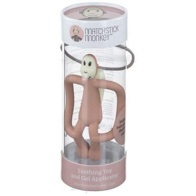 MATCHSTICK MONKEY  Anneau de dentition Ancien Rose