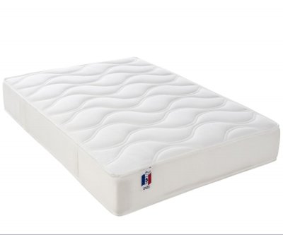 IDLITERIE Matelas 100% latex 3 zones ZODIAQUE Fabriqu&eacute; en France Dimensions - 140 x 190 cm 
