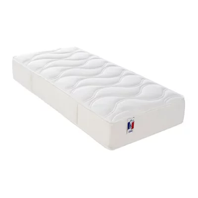 IDLITERIE Matelas 100% latex 3 zones ZODIAQUE Fabriqu&eacute; en France Dimensions - 90 x 190 cm 
