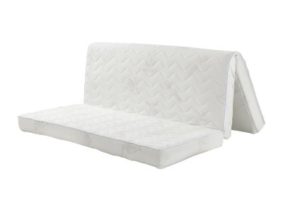 NATUREA Matelas 140 x 190 cm mousse BZ aloe vera &eacute;p.12cm - FIESTA de 