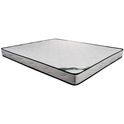 VENTE UNIQUE Matelas 140 x 190 cm mousse et coutil bambou &eacute;p.15cm - KANANI de NATUREA