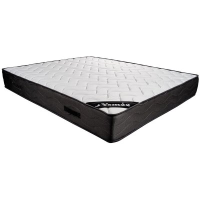 VENTE UNIQUE Matelas 140 x 190 cm ressorts ensach&eacute;s 7 zones et m&eacute;moire de forme &eacute;p.24cm - MERISI de YSMEE